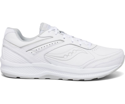 Tenis Saucony Echelon Walker 3 Wide Hombre Zapatillas Trekking Blancas México MX-517-SG